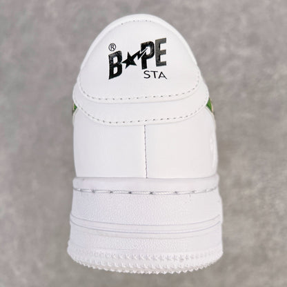 A Bathing Ape Bape Sta Low Blanco ABC Camo Verde