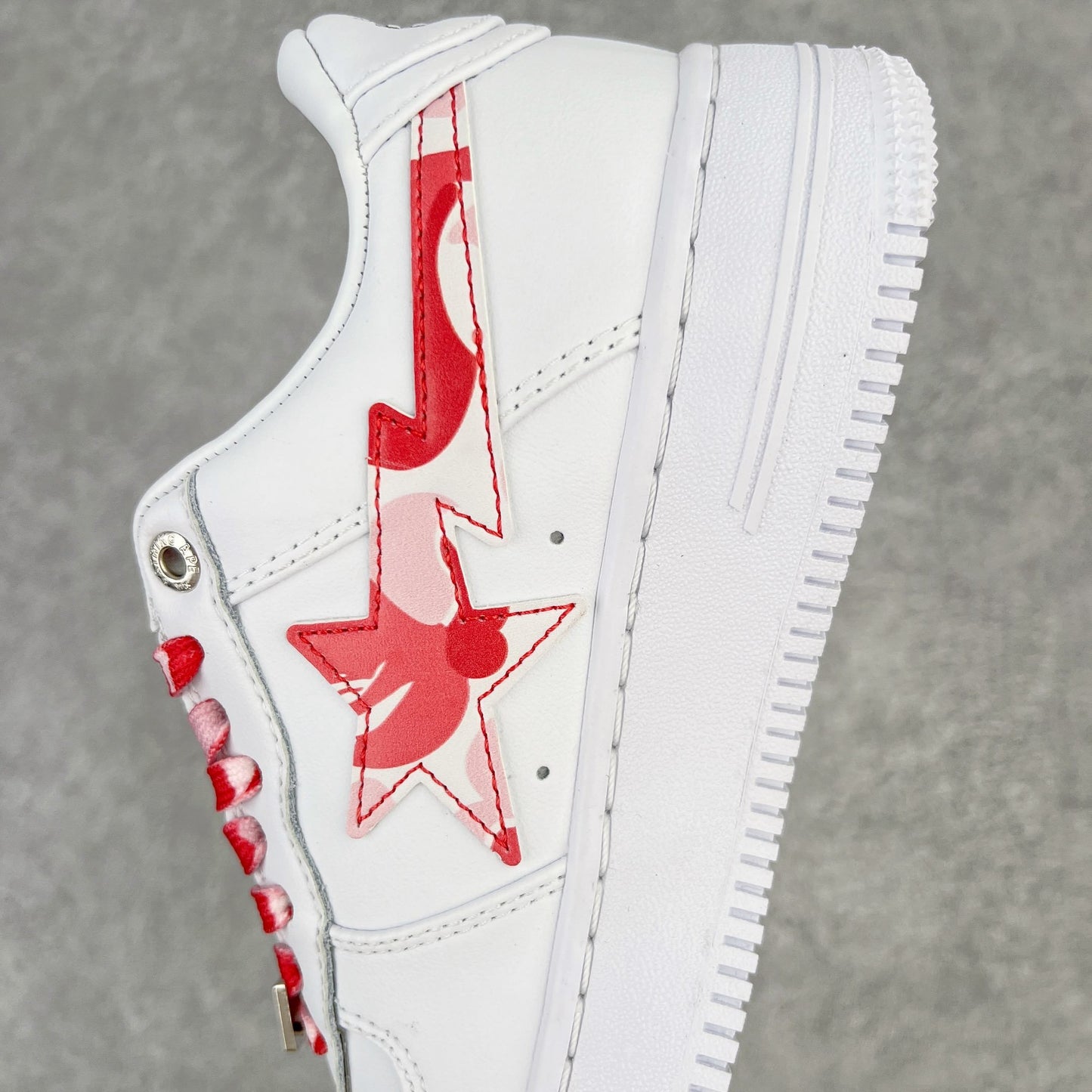 A Bathing Ape Bape Sta Low Blanco ABC Camo Rosa