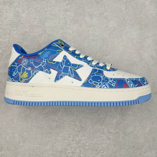 A Bathing Ape Bape Sta Medicom Toy Bearbrick Camo Azul