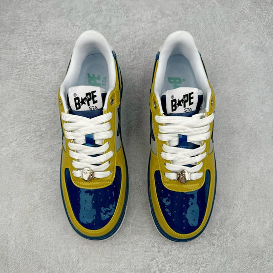 A Bathing Ape Bape Sta Nostalgic Azul Amarillo