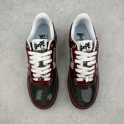 A Bathing Ape Bape Sta Nostalgic Bordó Gris