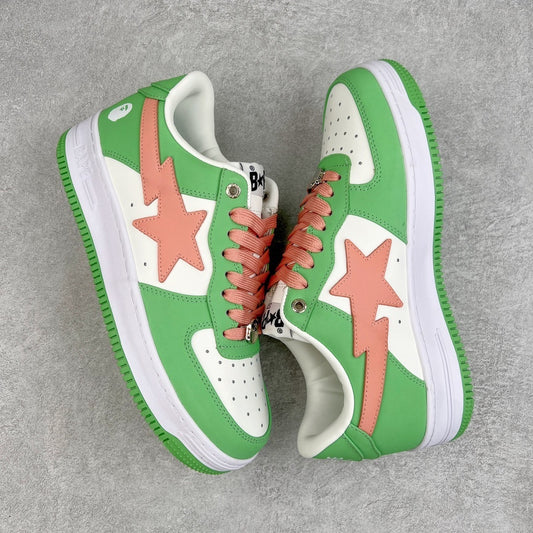 A Bathing Ape Bape Sta Low Verde Pastel 