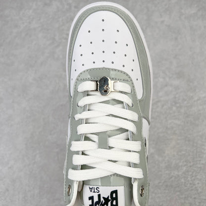 A Bathing Bape Sta Blanco Gris