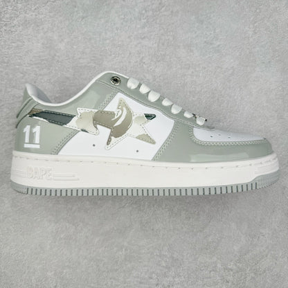 A Bathing Bape Sta Blanco Gris