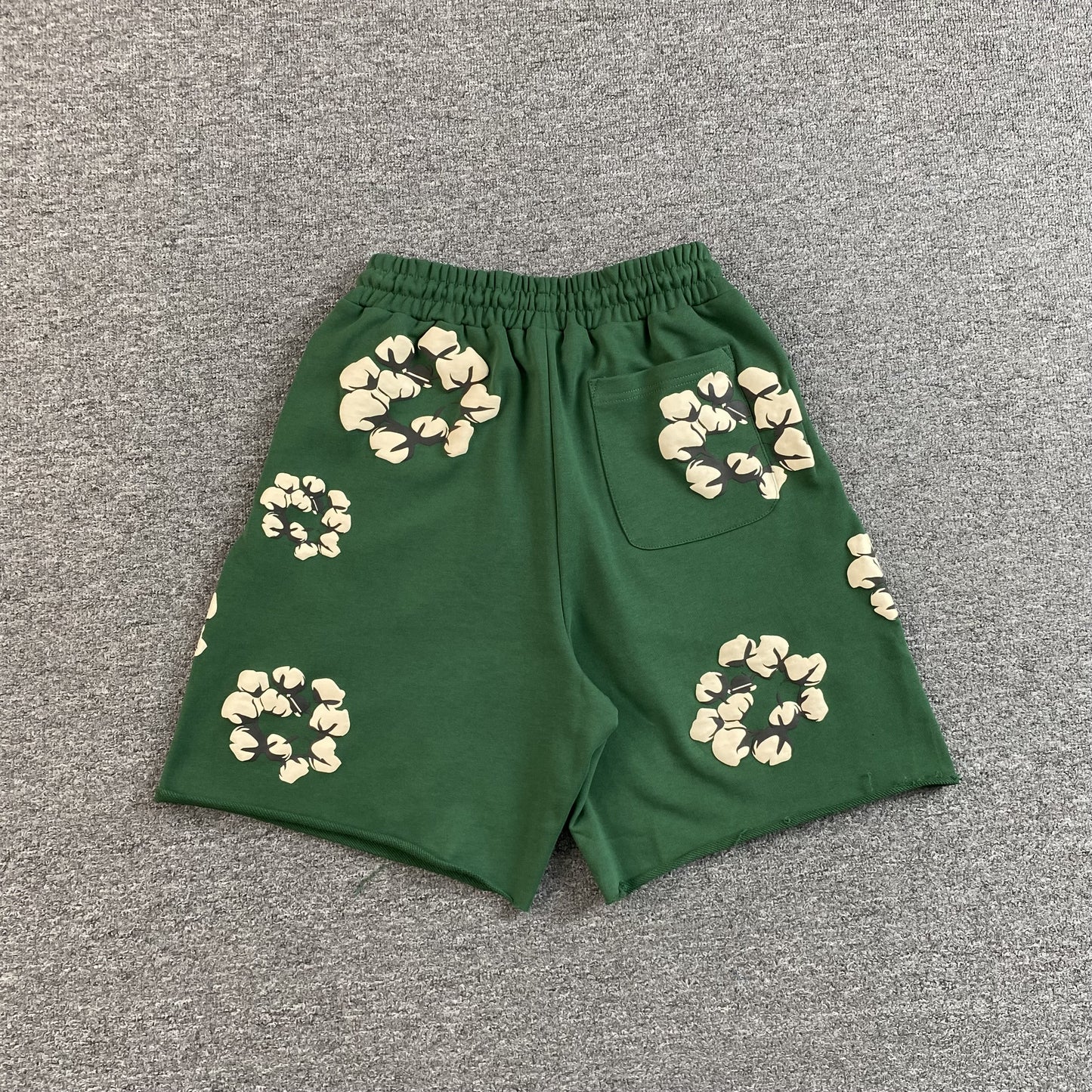 DENIM TEARS X CPFM CACTUS TEARS WREATH SHORTS GREEN