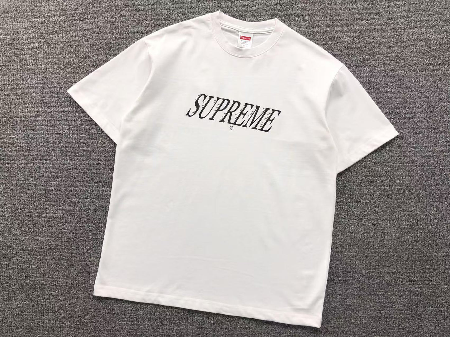 SUPREME SLAP SHOOT TEE WHITE