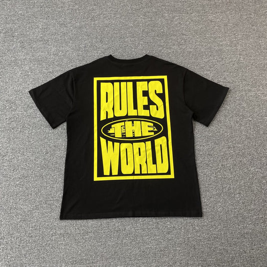 CORTEIZ RULES THE WORLD TEE BLACK