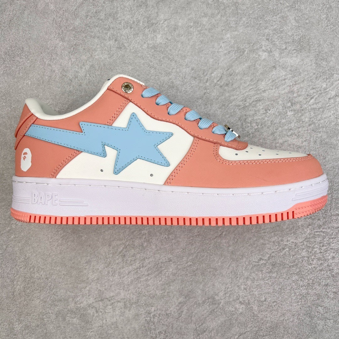 A Bathing Ape Bape Sta Low Rosa Pastel