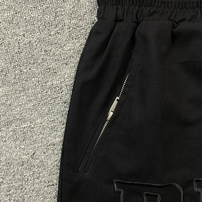 RHUDE SHORTS BLACK