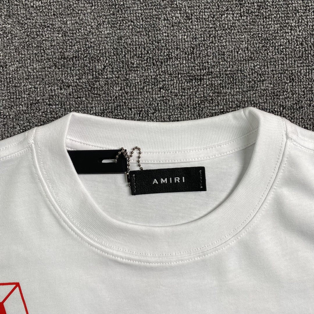 AMIRI COLLEGIATE TEE WHITE