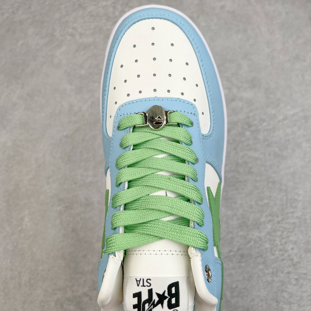 A Bathing Ape Bape Sta Low Azul Pastel 