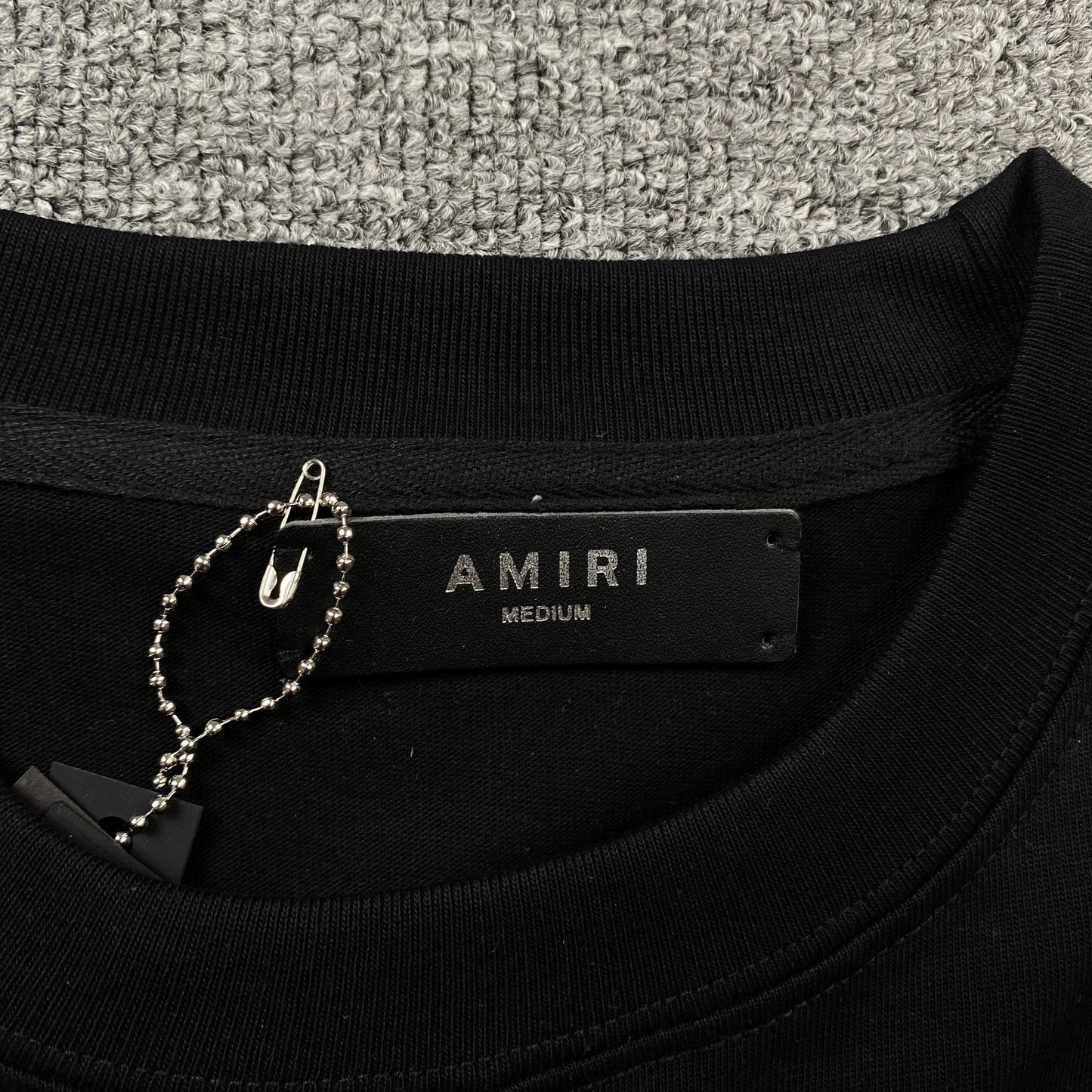 AMIRI 22 SKATER TEE BLACK