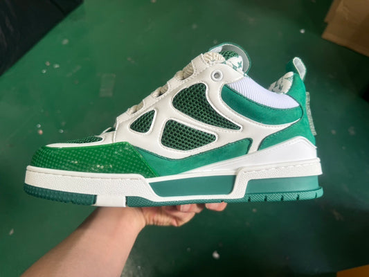 Louis Vuitton Skate Sneaker Verde Blanco