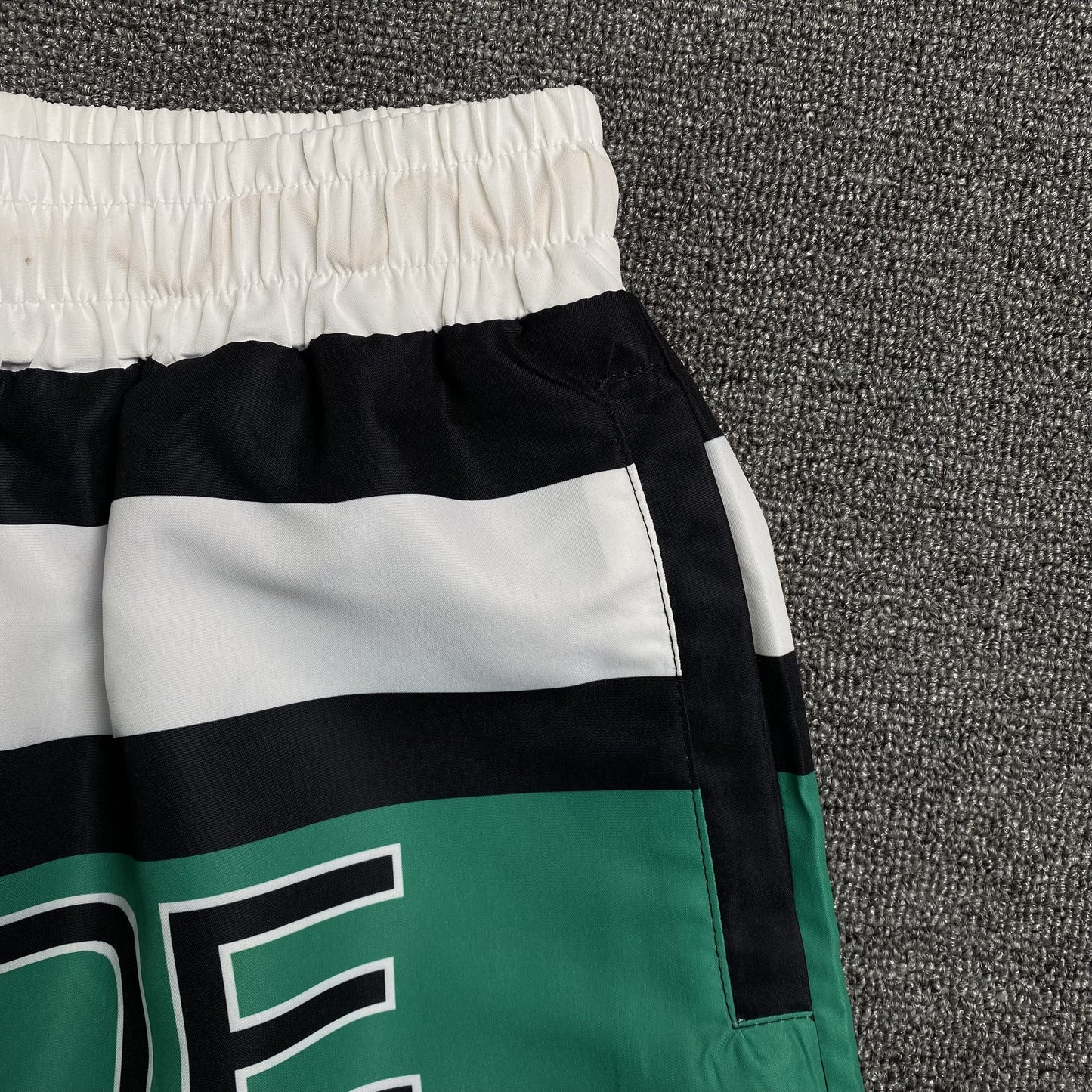 RHUDE SHORTS GREEN