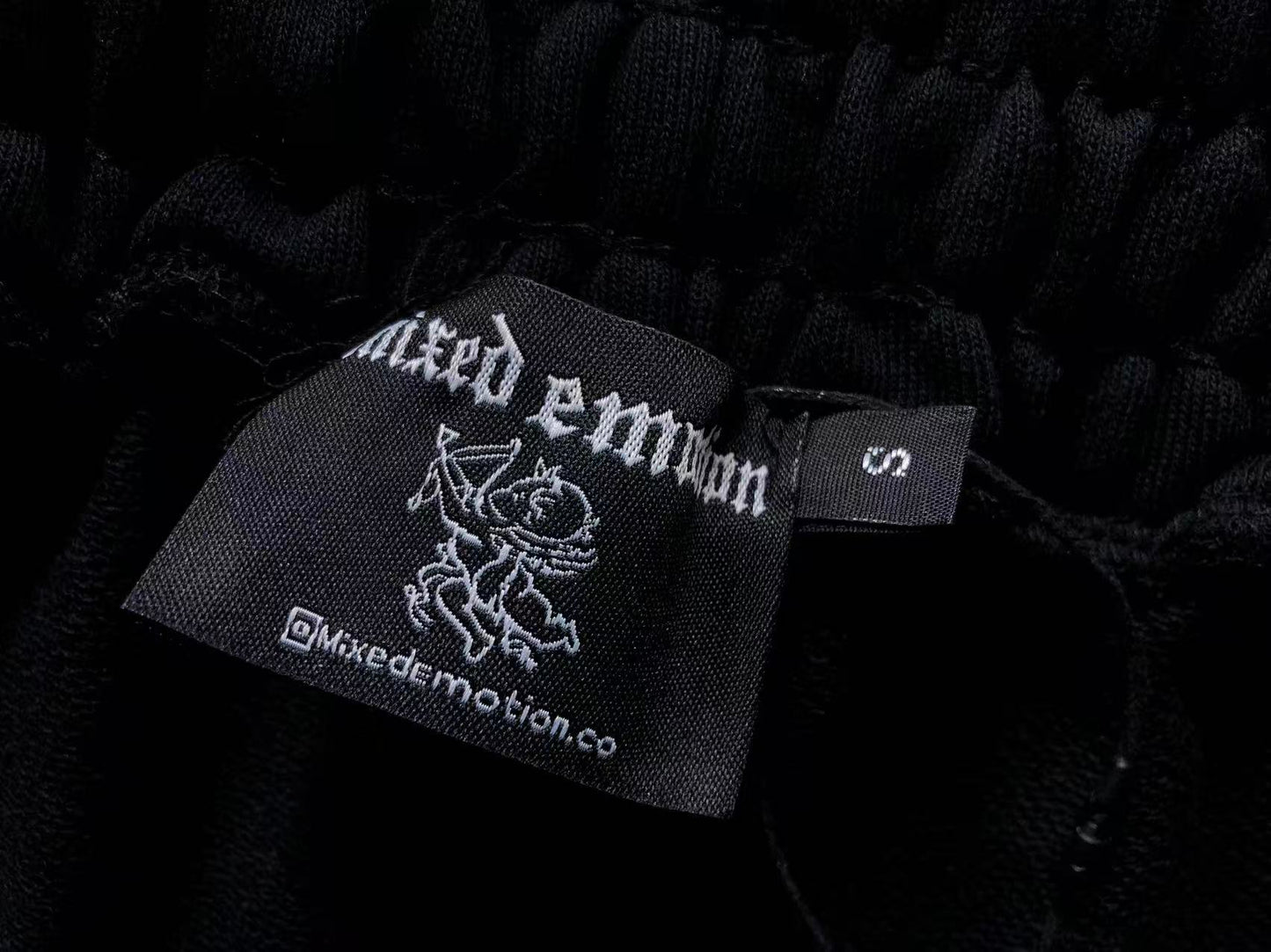 Pantalón Mixed Emotion Midnight Rhinestone Negro