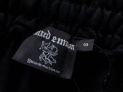 Pantalón Mixed Emotion Midnight Rhinestone Negro