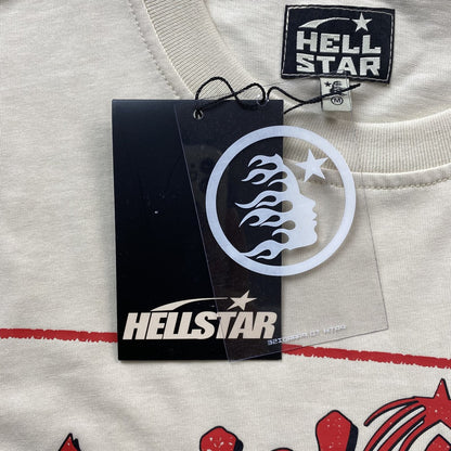 HELLSTAR STUDIOS RECORDS TEE WHITE