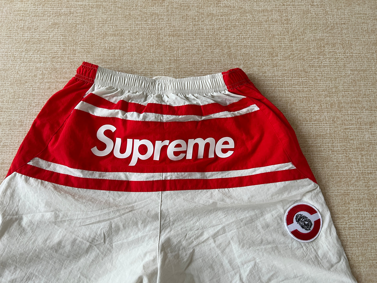 SUPREME DUCATI TRACK PANT LIGHT GREY