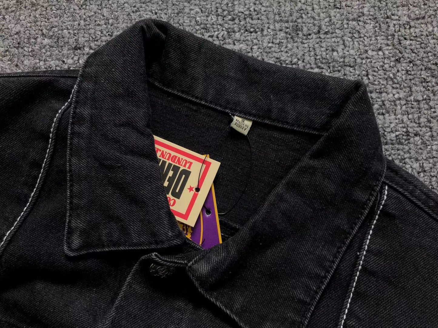 Campera Corteiz C-Star Jean Negra