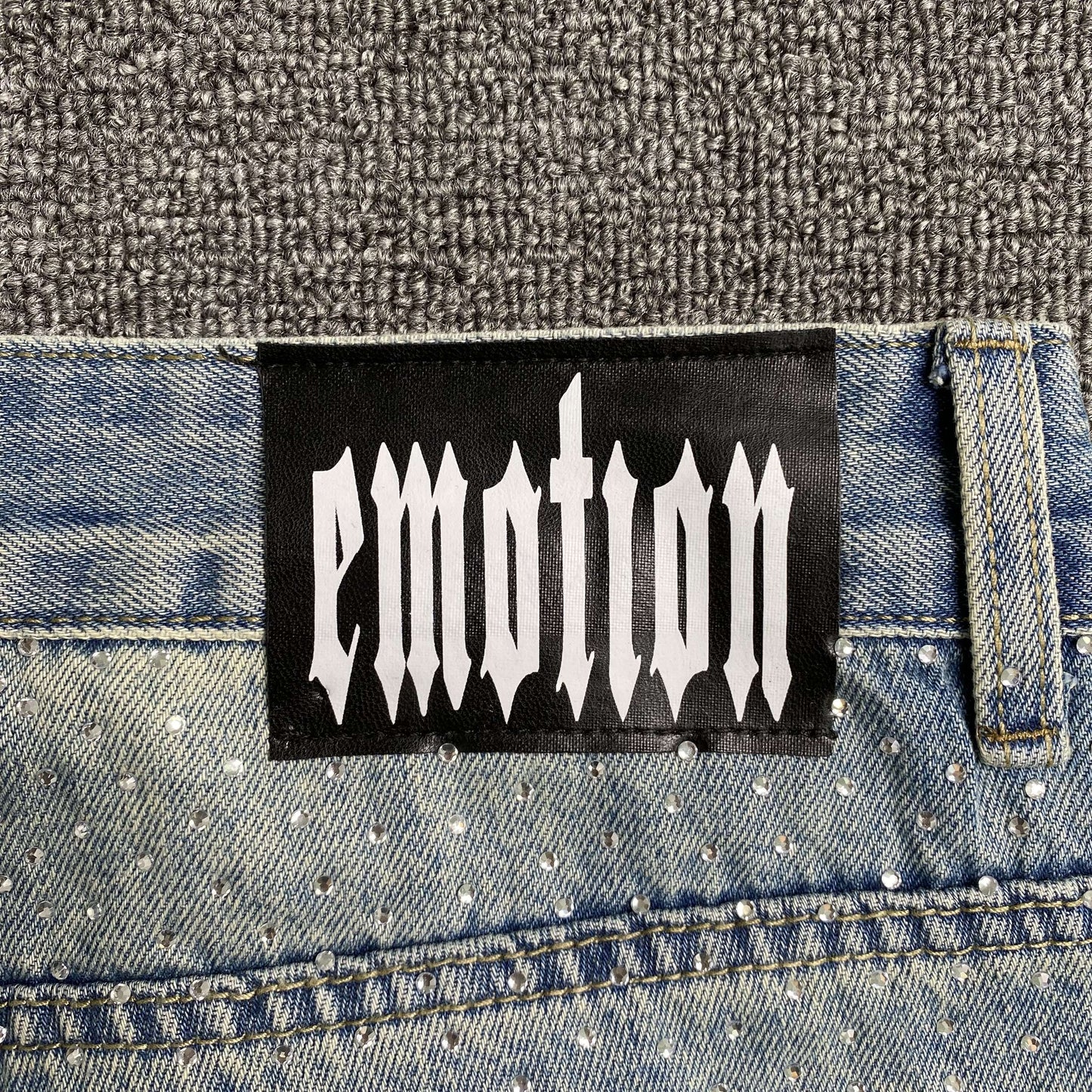 Pantalón Mixed Emotion ME Rhinestone Jean