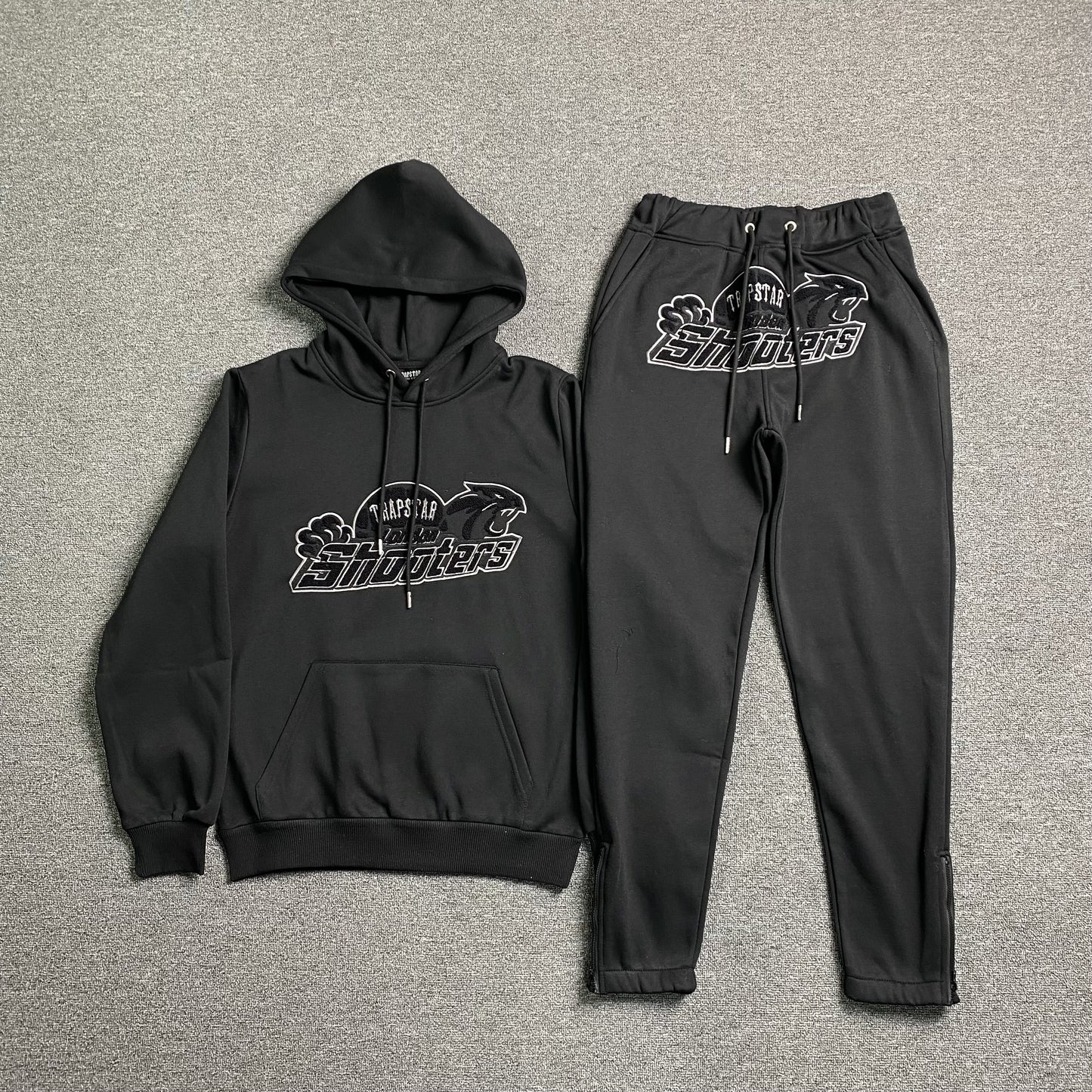 TRAPSTAR SHOOTERS TRACKSUIT BLACKOUT