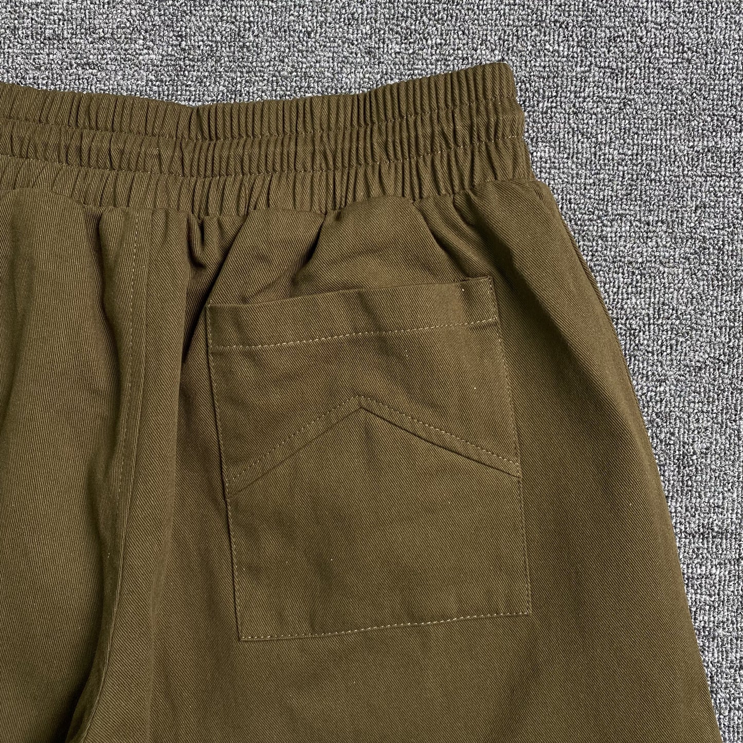 RHUDE X LAMBORGHINI SHORTS BROWN