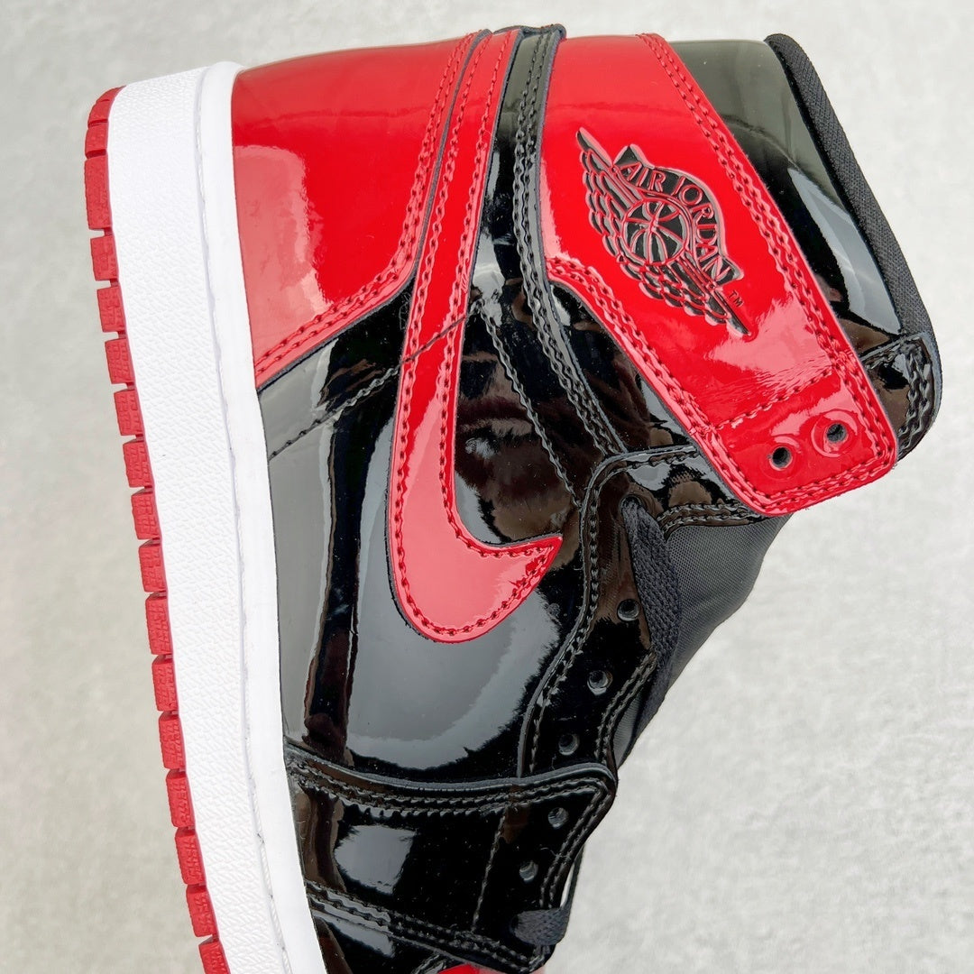 AIR JORDAN 1 HIGH "BRED PATENT"