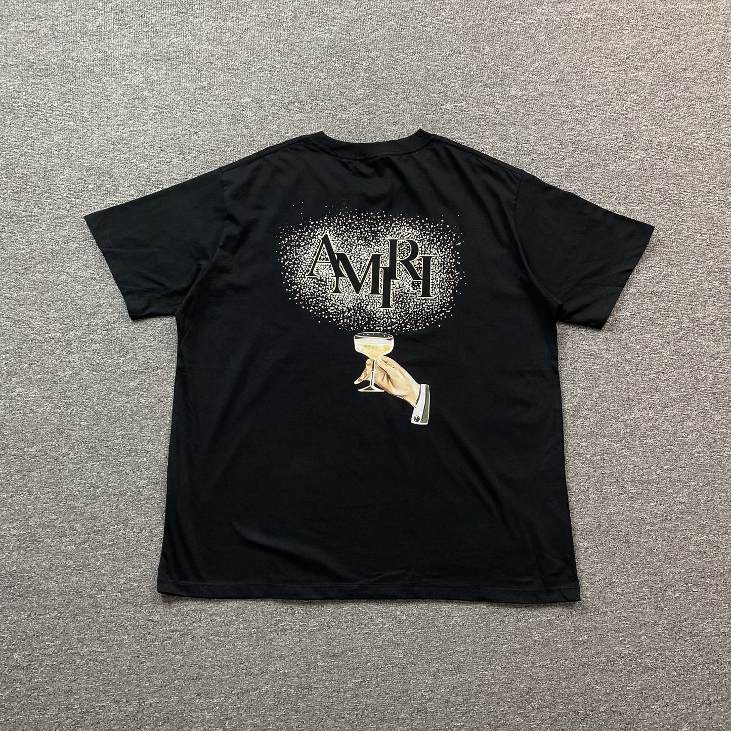 amiri-champagne-cristal-tee-black-Drip Store Argentina