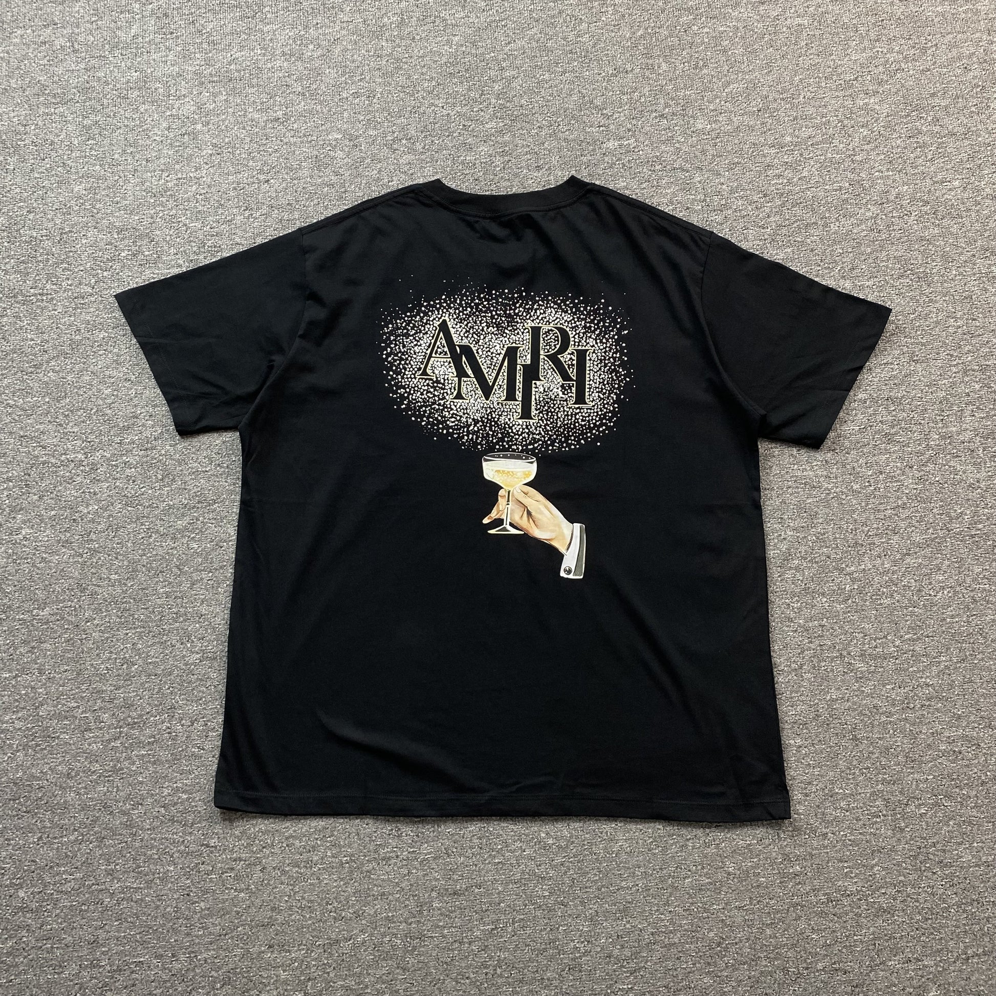 amiri-champagne-cristal-tee-black-Drip Store Argentina