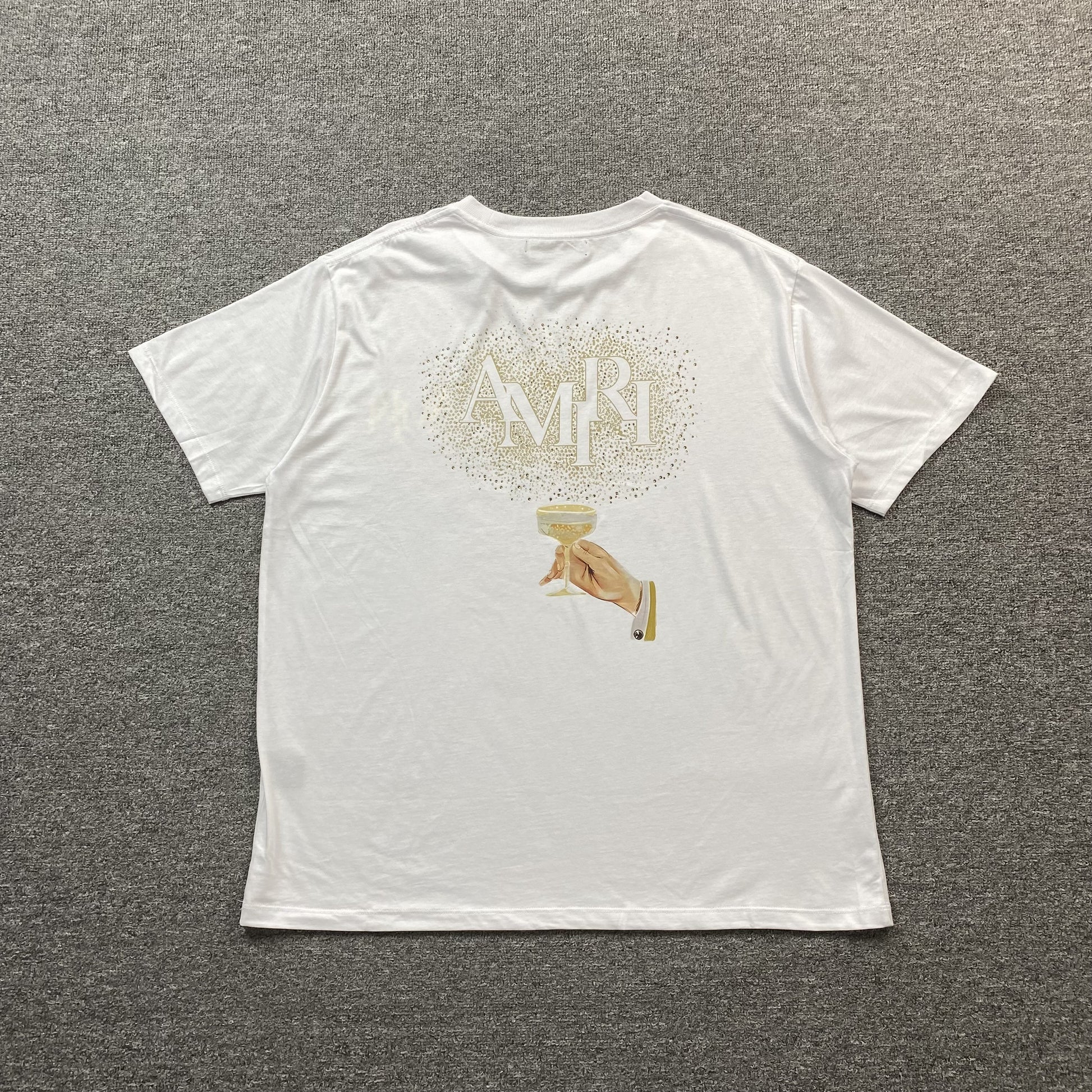amiri-champagne-cristal-tee-white-Drip Store Argentina