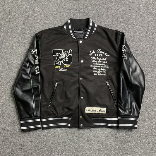 amiri-eagle-bomber-jacket-black-Drip Store Argentina