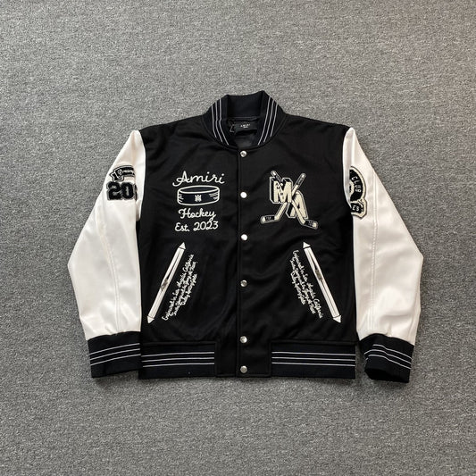 amiri-hockey-bomber-jacket-black-Drip Store Argentina