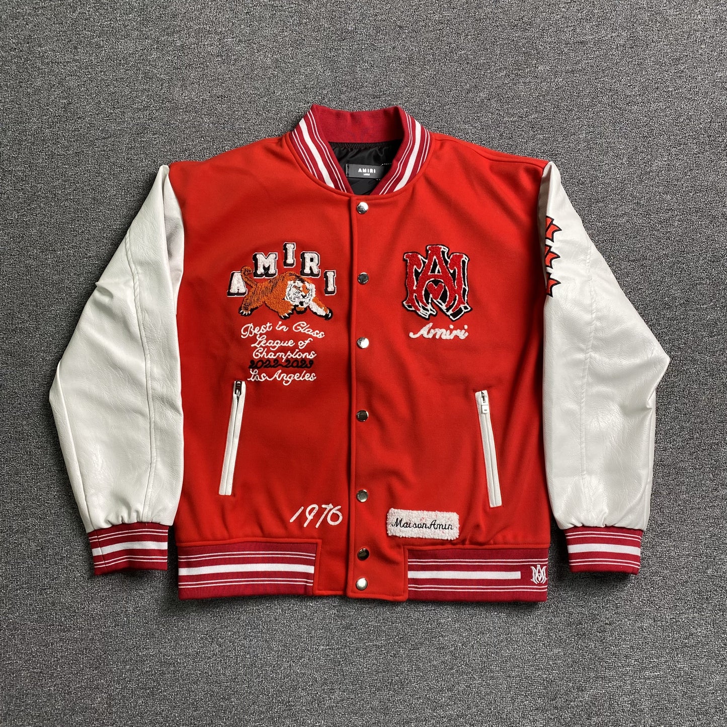 amiri-logo-patch-varsity-jacket-red-Drip Store Argentina