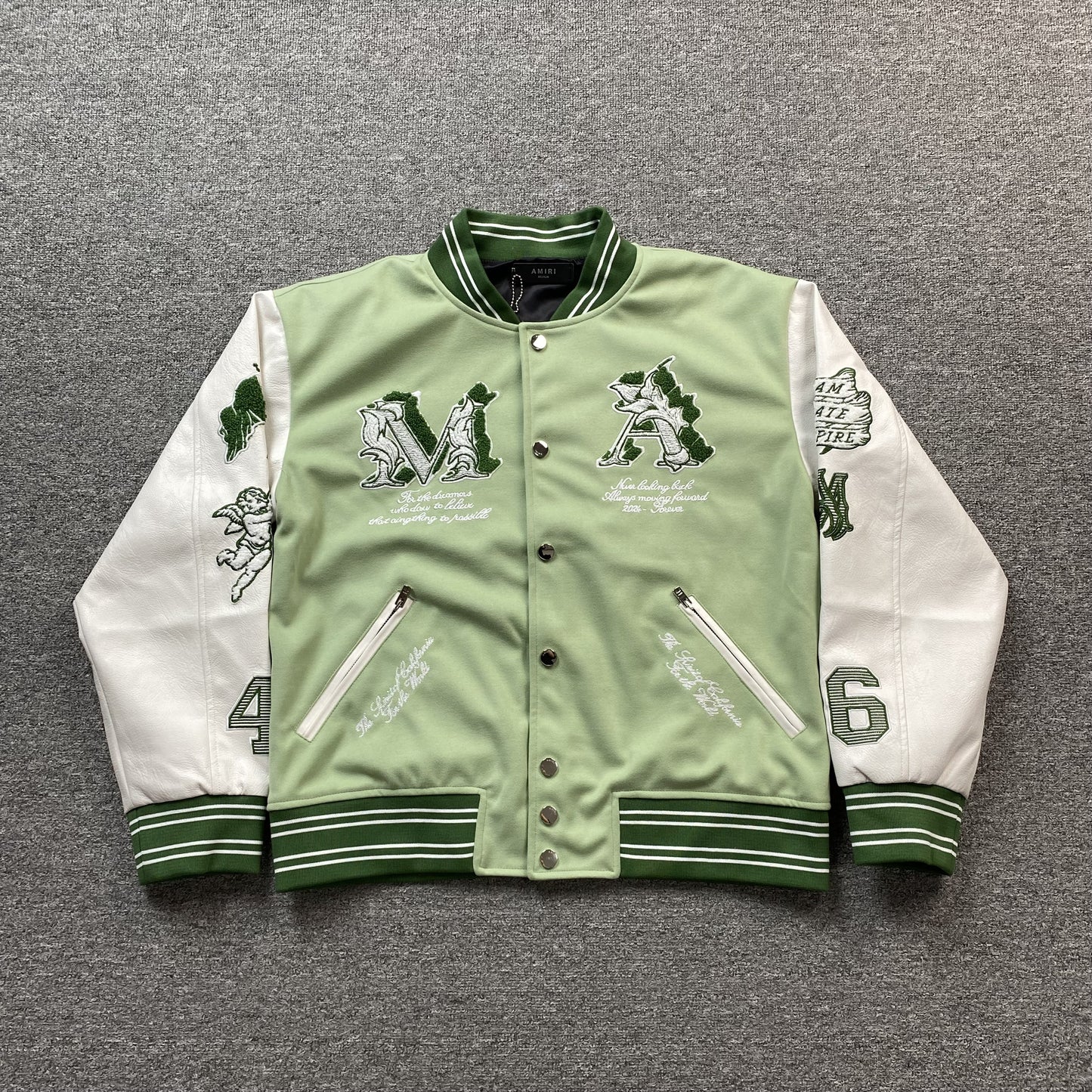 amiri-ma-angel-varsity-bomber-jacket-green-Drip Store Argentina