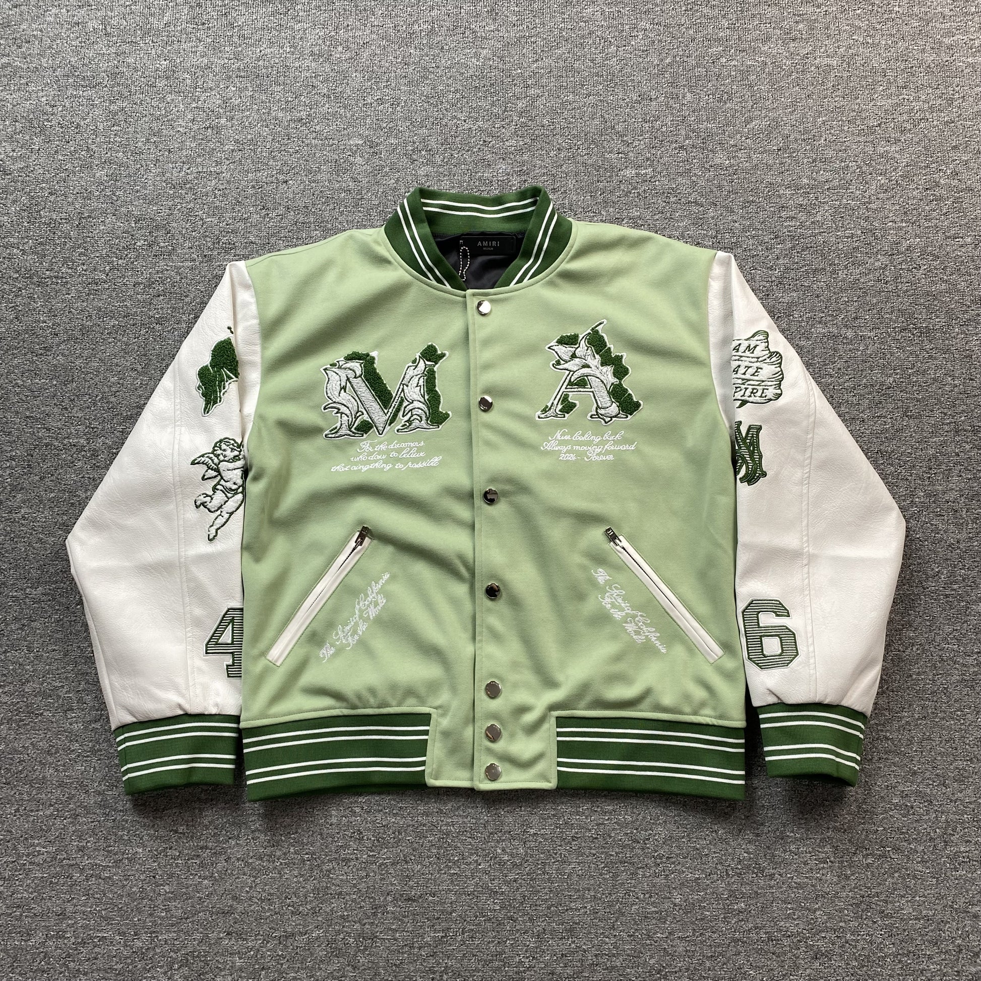 amiri-ma-angel-varsity-bomber-jacket-green-Drip Store Argentina