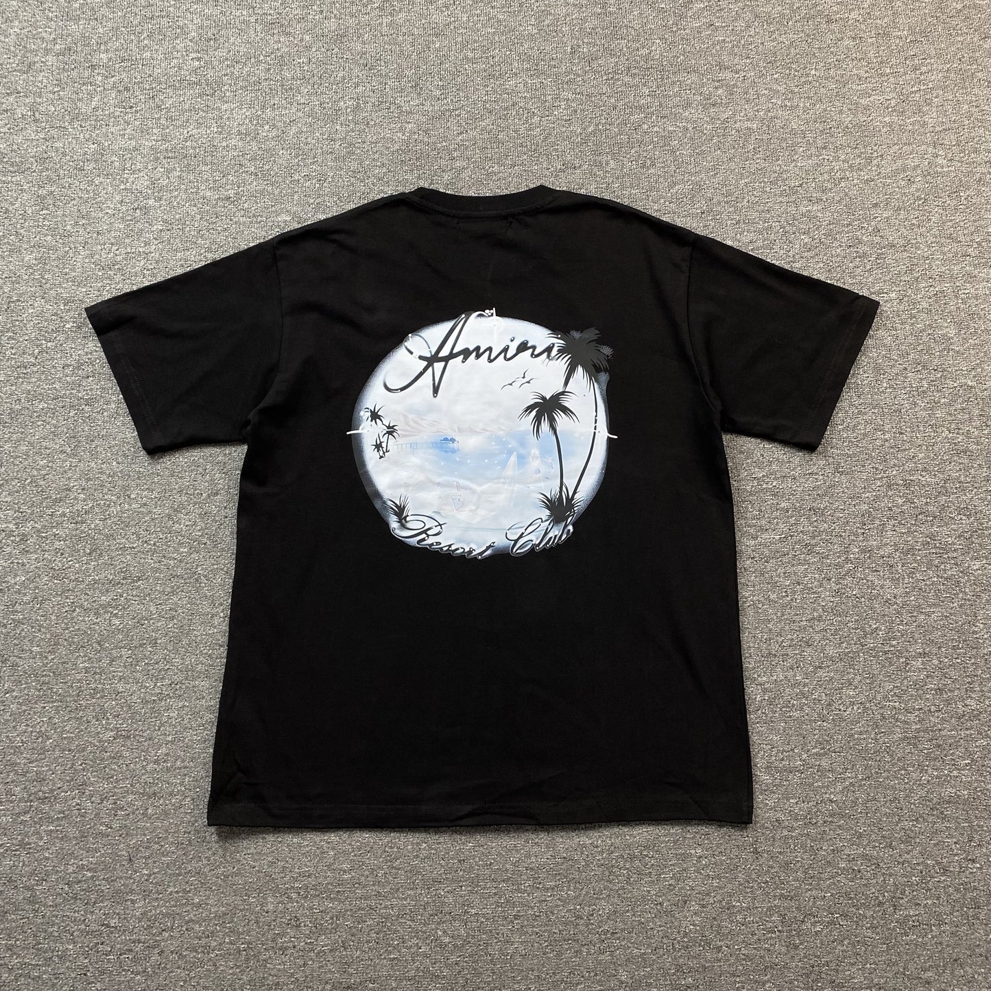 amiri-paradise-airbrush-tee-black-Drip Store Argentina
