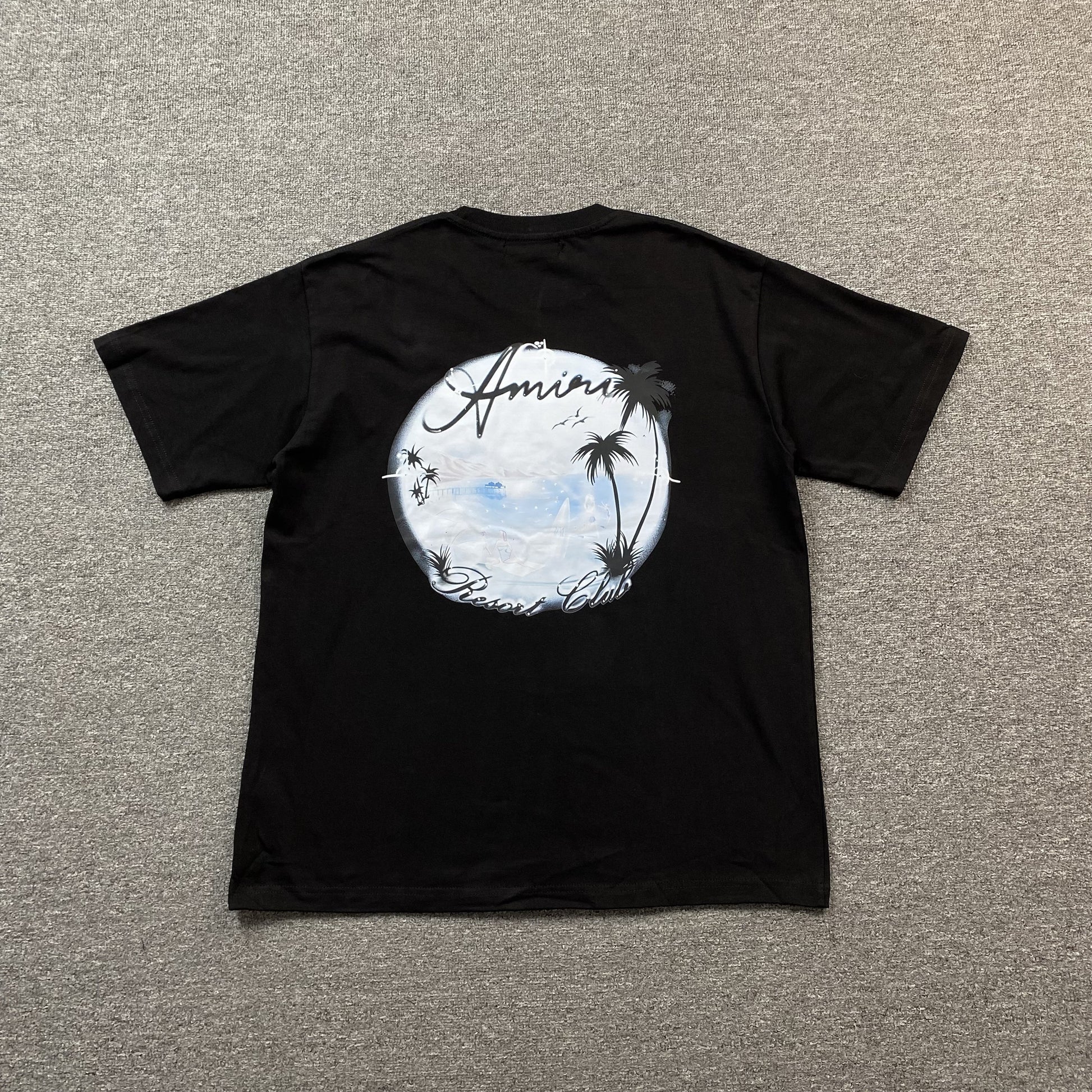 amiri-paradise-airbrush-tee-black-Drip Store Argentina