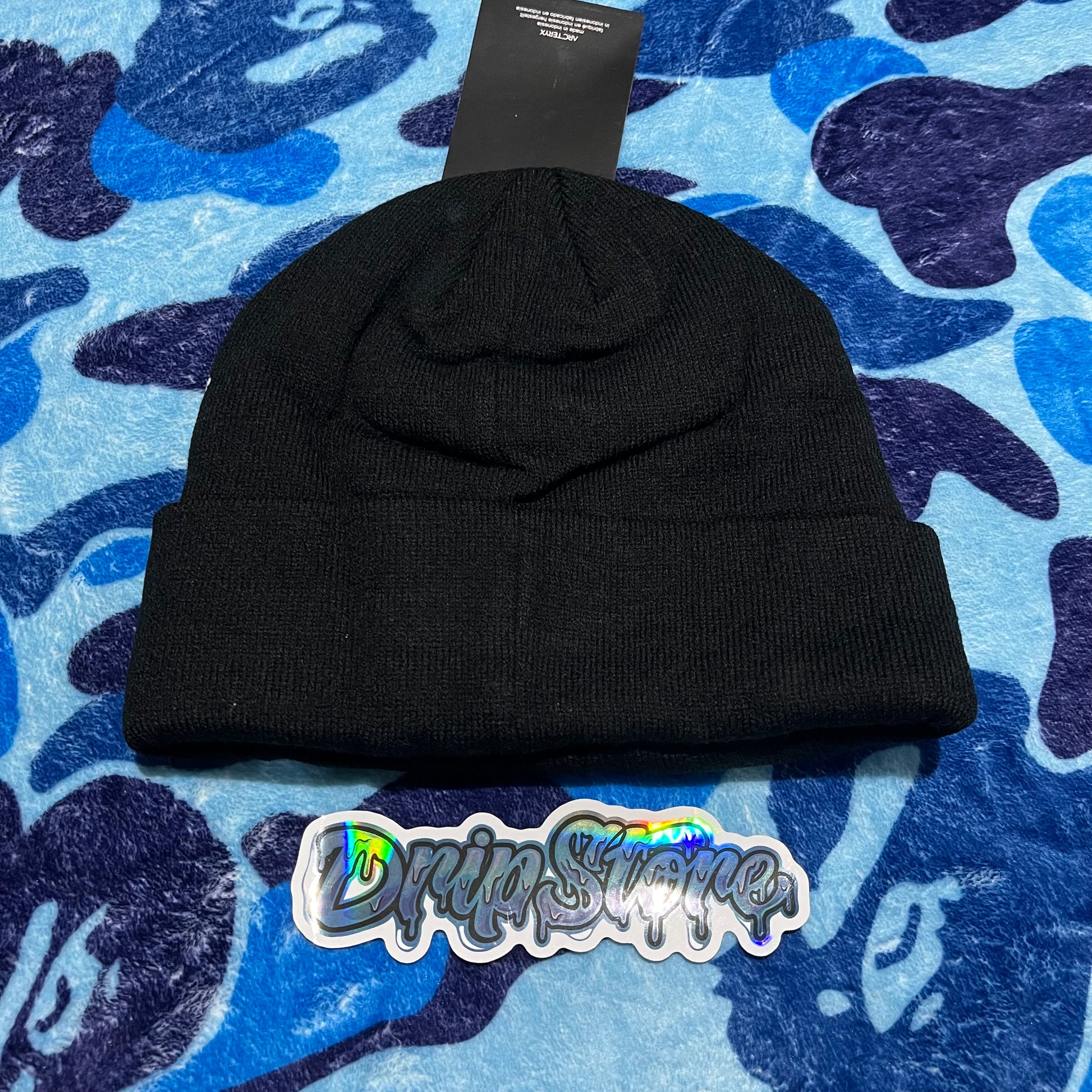 arcteryx-bird-word-toque-beanie-black-2-Drip Store Argentina