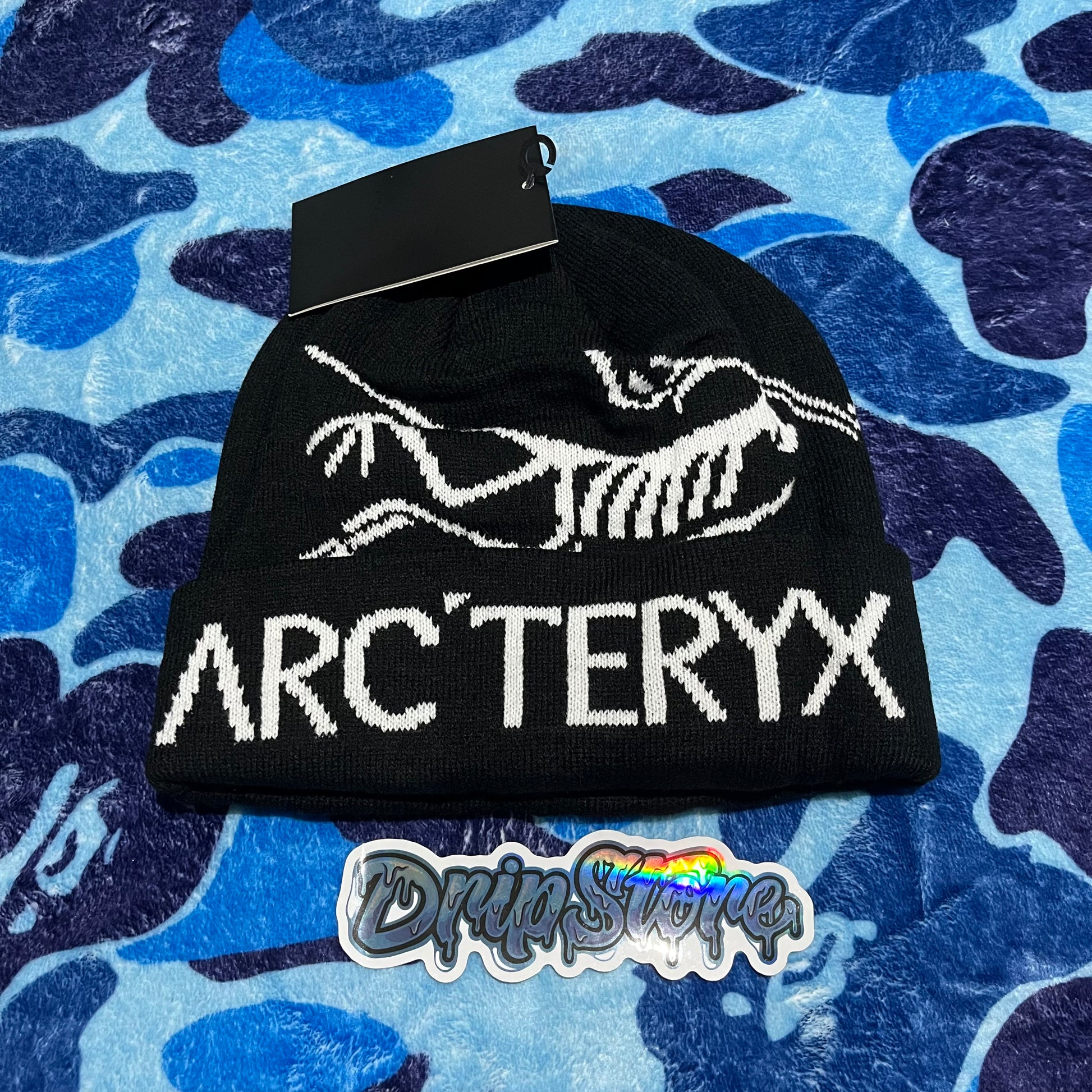 arcteryx-bird-word-toque-beanie-black-Drip Store Argentina