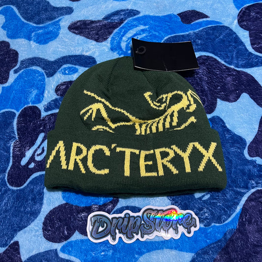 arcteryx-bird-word-toque-beanie-green-Drip Store Argentina