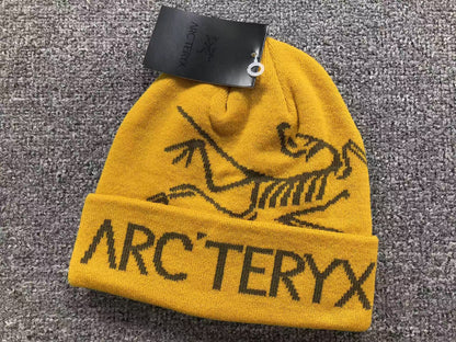 arcteryx-bird-word-toque-beanie-yellow-Drip Store Argentina