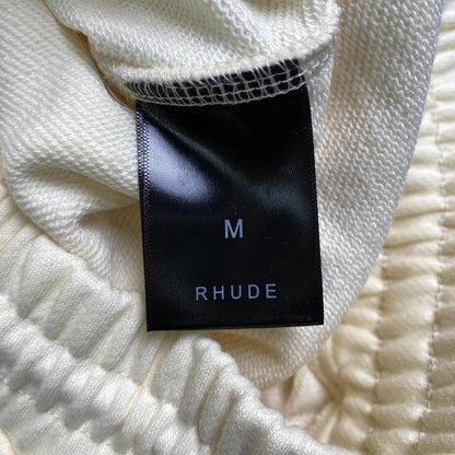 RHUDE X MCLAREN SHORTS WHITE