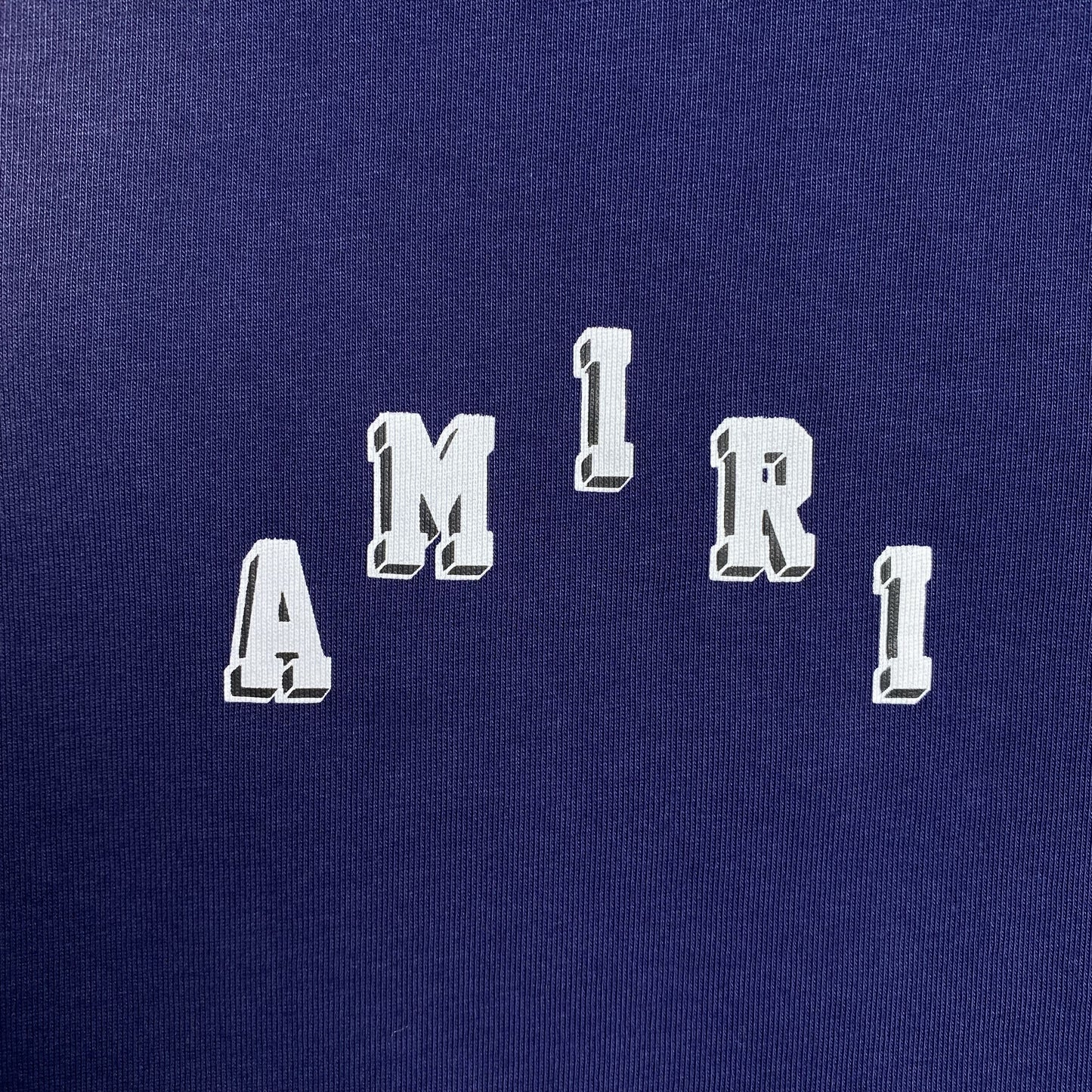 AMIRI COLLEGIATE TEE BLUE