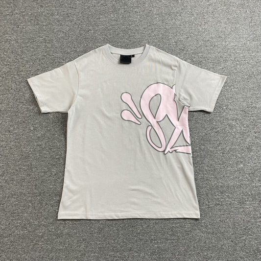 SYNA WORLD SYNA LOGO TEE GREY PINK