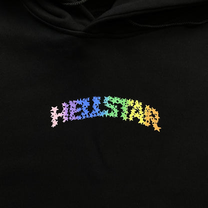 HELLSTAR STARS HOODIE CAPSULE 1 BLACK