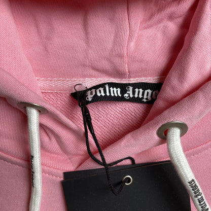 PALM ANGELS BEAR HOODIE PINK