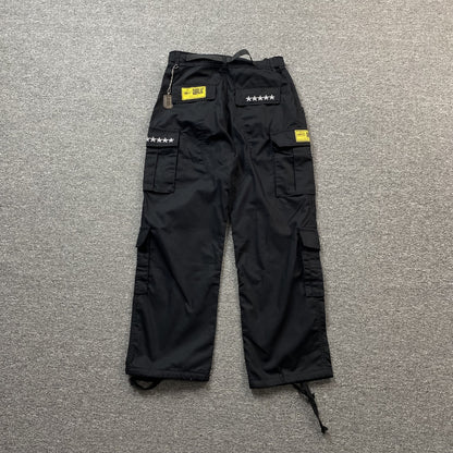 CORTEIZ 5 STARZ GUERILLAZ CARGO PANT BLACK