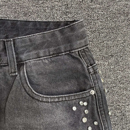 Pantalón Mixed Emotion Stone Jean Negro