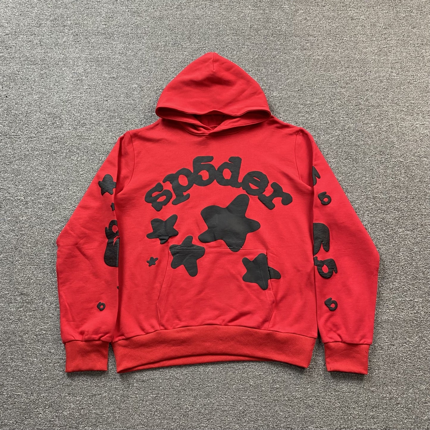 SP5DER BELUGA HOODIE RED