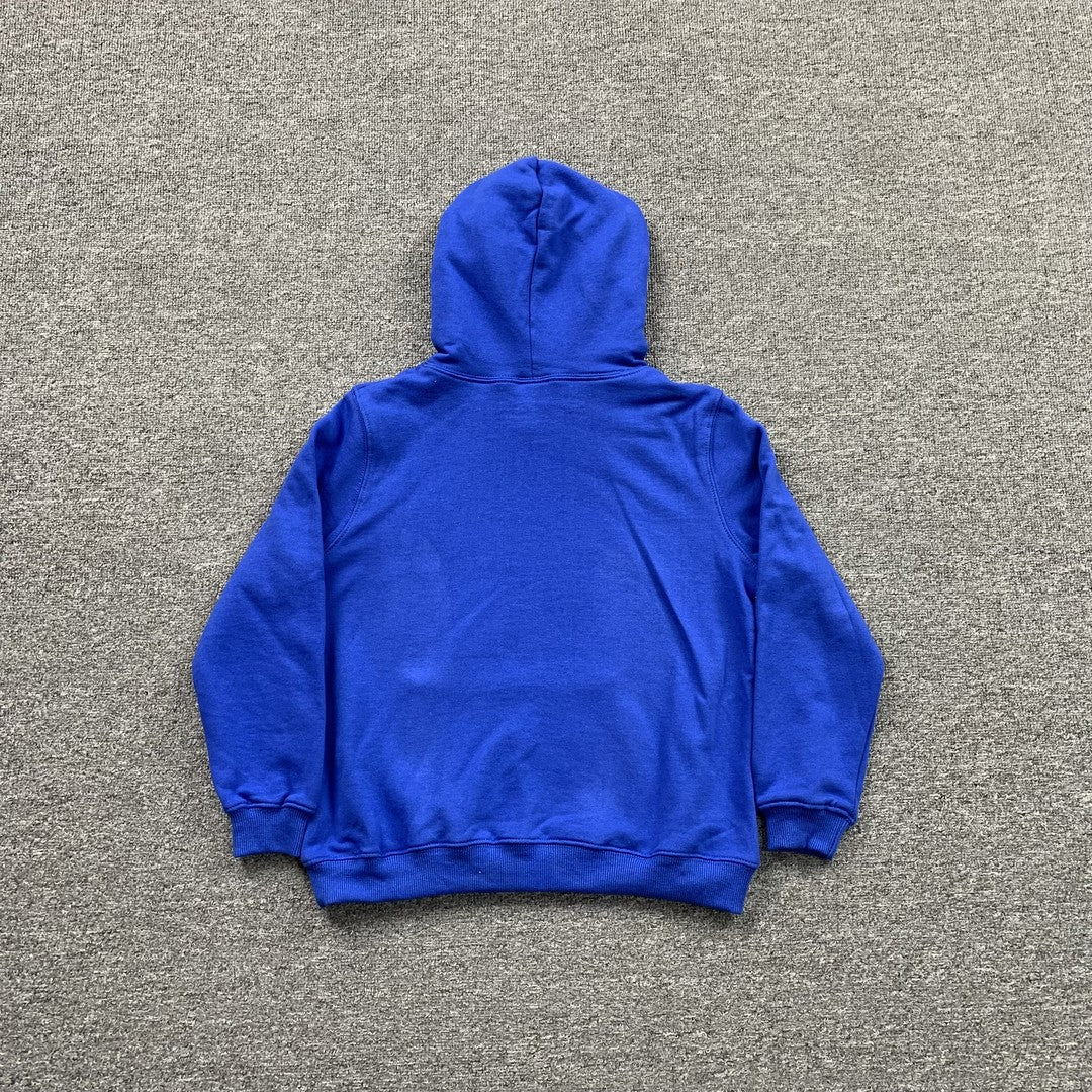 SP5DER WEBSUIT HOODIE BLUE